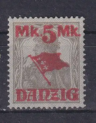 Freie Stadt Danzig  Nr 45 Falz / Gummimängel / *