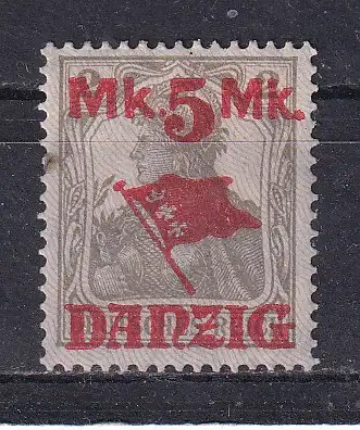 Freie Stadt Danzig  Nr 45 Falz / Gummimängel / *