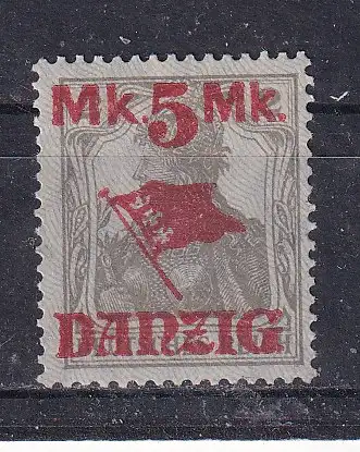 Freie Stadt Danzig  Nr 45 Falz / Gummimängel / *