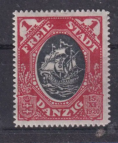 Freie Stadt Danzig  Nr 58 Falz / Gummimängel / *