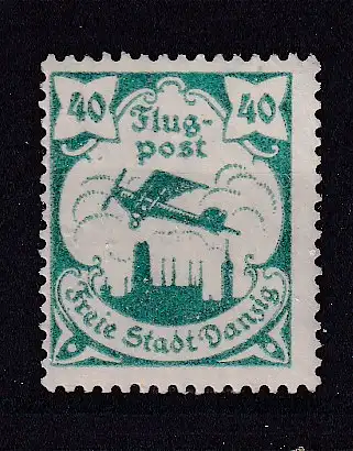 Freie Stadt Danzig  Nr 66 Falz / Gummimängel / *