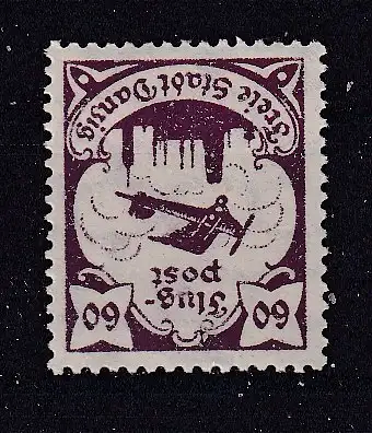 Freie Stadt Danzig  Nr 67 Falz / Gummimängel / *