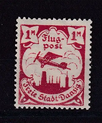Freie Stadt Danzig  Nr 68 Falz / Gummimängel / *