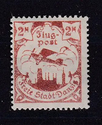 Freie Stadt Danzig  Nr 69 Falz / Gummimängel / *