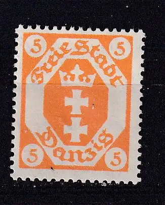 Freie Stadt Danzig  Nr 104 Falz / Gummimängel / *