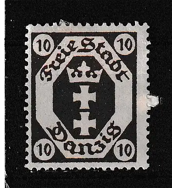 Freie Stadt Danzig  Nr 74 Falz / Gummimängel / *