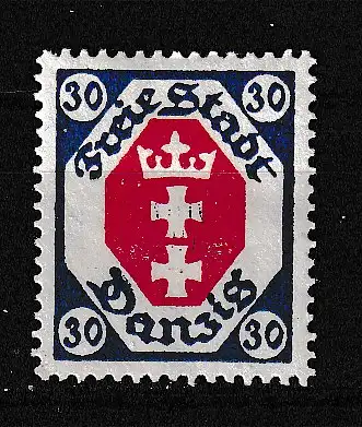 Freie Stadt Danzig  Nr 78 Falz / Gummimängel / *