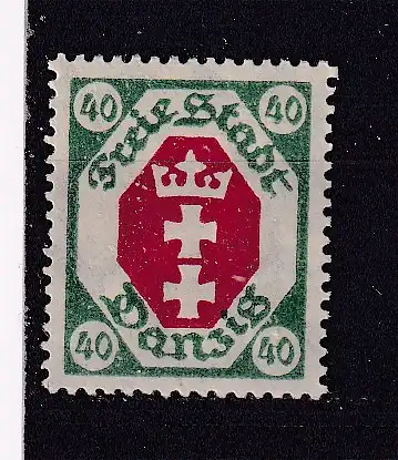 Freie Stadt Danzig  Nr 79 Falz / Gummimängel / *