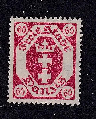 Freie Stadt Danzig  Nr 81 Falz / Gummimängel / *