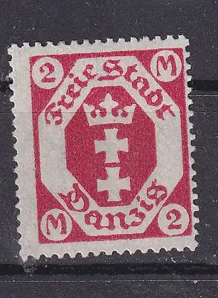 Freie Stadt Danzig  Nr 96 Falz / Gummimängel / *