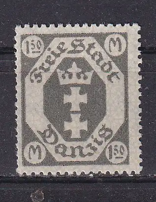 Freie Stadt Danzig  Nr 103 Falz / Gummimängel / *