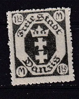 Freie Stadt Danzig  Nr 103 Falz / Gummimängel / *