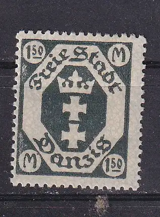 Freie Stadt Danzig  Nr 103 Falz / Gummimängel / *