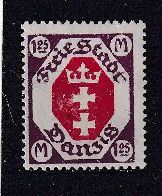 Freie Stadt Danzig  Nr 95 Falz / Gummimängel / *