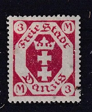 Freie Stadt Danzig  Nr 104 Falz / Gummimängel / *