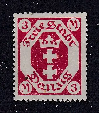 Freie Stadt Danzig  Nr 104 Falz / Gummimängel / *