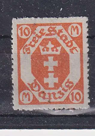 Freie Stadt Danzig  Nr 110 Falz / Gummimängel / *