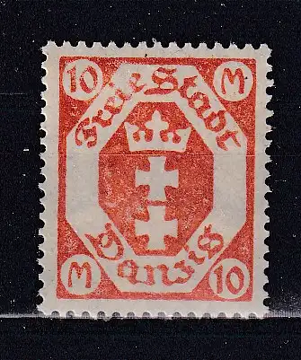 Freie Stadt Danzig  Nr 110 Falz / Gummimängel / *