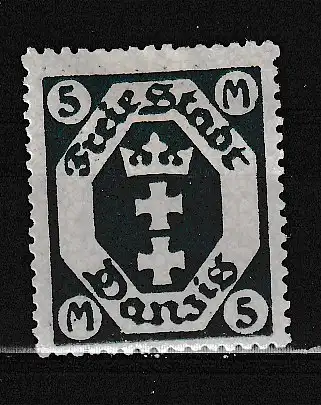 Freie Stadt Danzig  Nr 108 Falz / Gummimängel / *