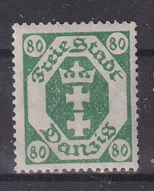 Freie Stadt Danzig  Nr 94 Falz / Gummimängel / *