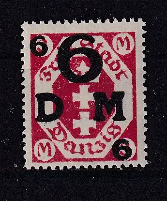 Freie Stadt Danzig  Nr 106 Falz / Gummimängel / *