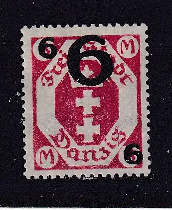 Freie Stadt Danzig  Nr 106 Falz / Gummimängel / *