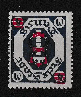 Freie Stadt Danzig  Nr 102 Falz / Gummimängel / *