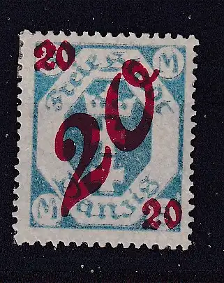 Freie Stadt Danzig  Nr 107 Falz / Gummimängel / *