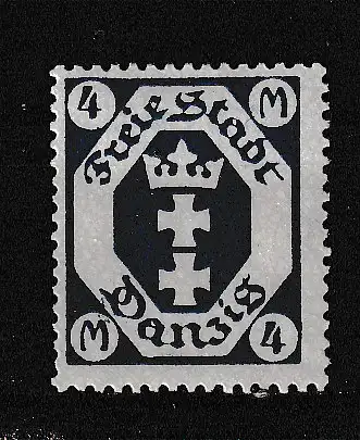 Freie Stadt Danzig  Nr 98 Falz / Gummimängel / *