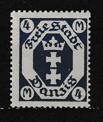 Freie Stadt Danzig  Nr 98 Falz / Gummimängel / *
