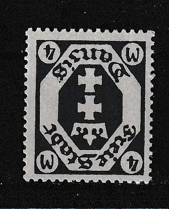 Freie Stadt Danzig  Nr 98 Falz / Gummimängel / *