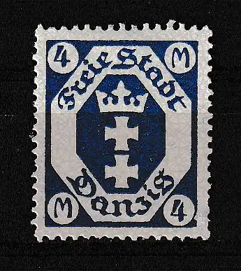 Freie Stadt Danzig  Nr 98 Falz / Gummimängel / *