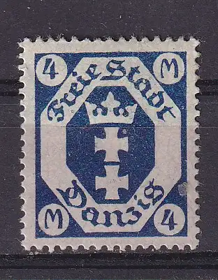 Freie Stadt Danzig  Nr 98 Falz / Gummimängel / *