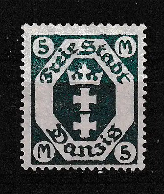 Freie Stadt Danzig  Nr 108 Falz / Gummimängel / *