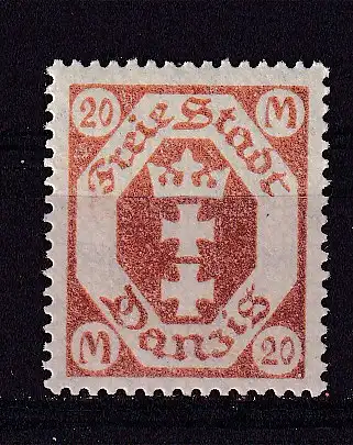Freie Stadt Danzig  Nr 111 Falz / Gummimängel / *