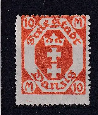 Freie Stadt Danzig  Nr 110 Falz / Gummimängel / *