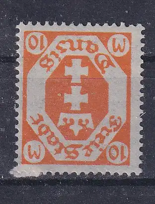 Freie Stadt Danzig  Nr 110 Falz / Gummimängel / *