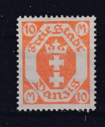 Freie Stadt Danzig  Nr 110 Falz / Gummimängel / *
