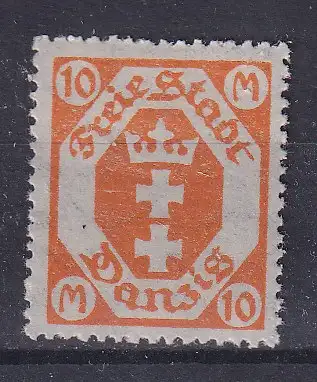 Freie Stadt Danzig  Nr 110 Falz / Gummimängel / *