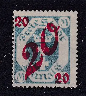 Freie Stadt Danzig  Nr 107 Falz / Gummimängel / *