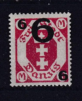 Freie Stadt Danzig  Nr 106 Falz / Gummimängel / *