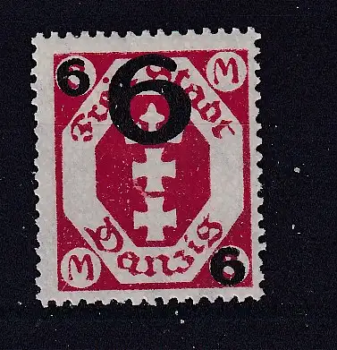 Freie Stadt Danzig  Nr 106 Falz / Gummimängel / *