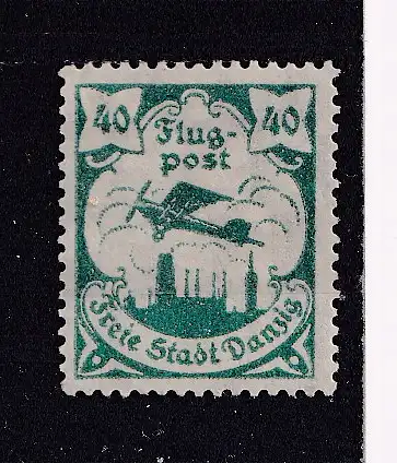 Freie Stadt Danzig  Nr 66 Falz / Gummimängel / *