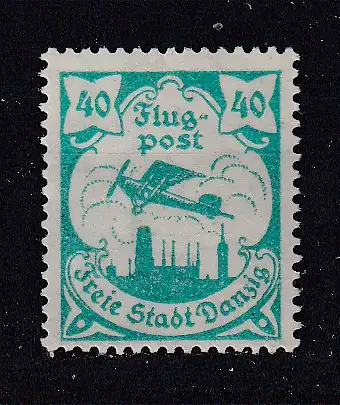 Freie Stadt Danzig  Nr 66 Falz / Gummimängel / *