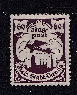 Freie Stadt Danzig  Nr 67 Falz / Gummimängel / *