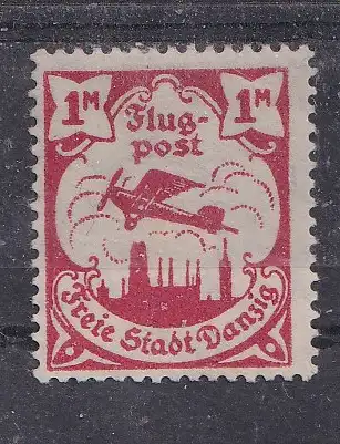 Freie Stadt Danzig  Nr 68 Falz / Gummimängel / *