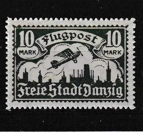 Freie Stadt Danzig  Nr 117 Falz / Gummimängel / *