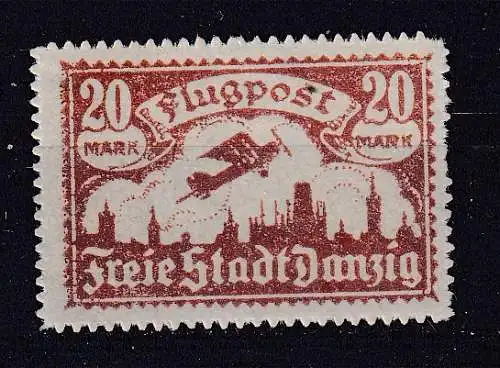 Freie Stadt Danzig  Nr 118 Falz / Gummimängel / *