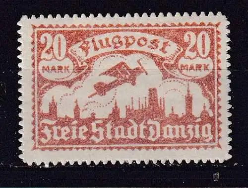 Freie Stadt Danzig  Nr 118 Falz / Gummimängel / *