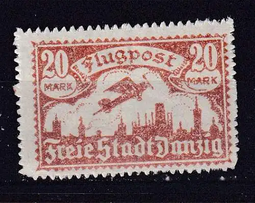 Freie Stadt Danzig  Nr 118 Falz / Gummimängel / *